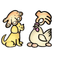 疯狂猜成语一只手在摸狗 一只手在拧鸡头答案是