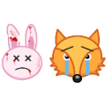 疯狂猜成语一只兔子和一只狐狸在哭答案是什么