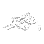 看图猜成语手推车上一堆柴一个杯子答案是什么?