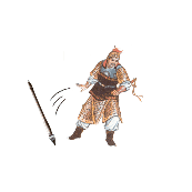 看图猜成语一个将士将笔扔掉的答案是什么?