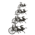 疯狂猜成语四辆马车一起跑答案是什么？
