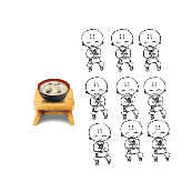 看图猜成语一碗粥9个和尚的答案是什么?