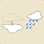疯狂猜成语一朵云翻过来了一朵云在下着雨打一
