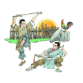 两个人在舞剑是什么成语