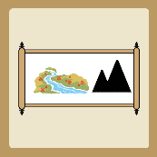 画上面画着河水山川。是什么成语