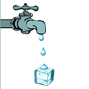 水龙头滴水到冰上是什么成语