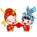 新郎新娘，金、玉是什么成语