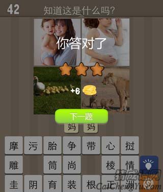 看图猜成语妈妈与孩子孕妇鸭子和狮子经验分享