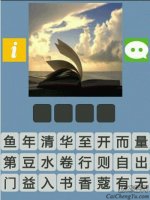 看图猜成语书在夕阳下自动翻页的结果介绍