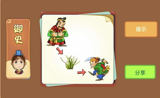 两个人拿着刀中间有草是什么成语