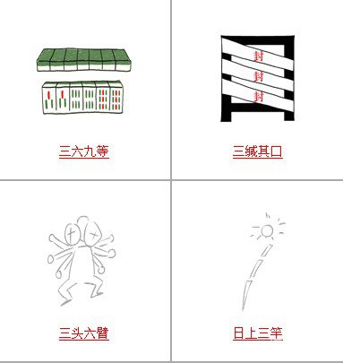 疯狂猜成语中所有和三有关的成语答案