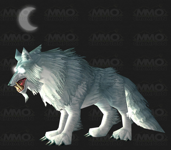 wow月牙_魔兽世界5.4暗月岛：新月牙狼BOSS掉落新宠