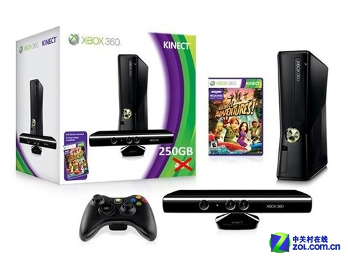xbox360体感_XBOX360主机750G破解体感套装仅2499元