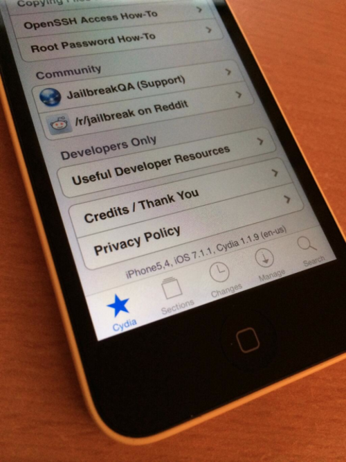 ios7.0.6_越狱大神称iOS7.0.6越狱用户可升级iOS7.1.1