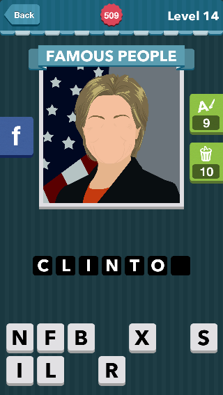 A woman with short grey hair in front of an American lag.|Fam
