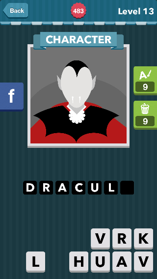 A person with white fangs wearing a black and red outfit|Char