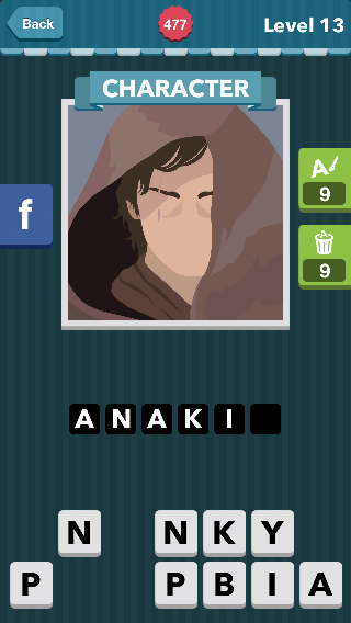 person in a brown robe and hood with a scar over his eye|Char