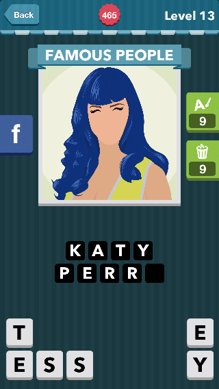 A woman with a yellow shirt on with blue hair|Famous People|i