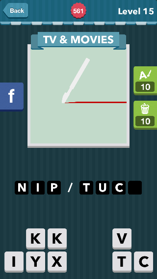 A scalpel or needle cutting into skin.|TV&Movies|icomania ans
