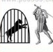 疯狂猜成语笼子里一只猎豹、一个士兵手拿武器是什么成语？