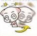疯狂猜成语一个小狗满头星星发晕，一个黄色箭头答案
