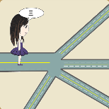 <b>一个女孩说着三前面四条路猜一成语</b>