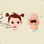 <b>小女孩在唱歌小男孩在哭泣猜一成语</b>