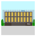 疯狂猜图一栋建筑上面写着FIFA_城市