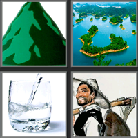 农夫山泉_看图拼字答案及图片