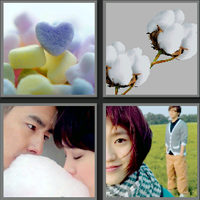 棉花糖_看图拼字答案及图片