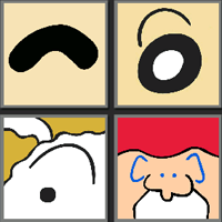 <b>蜡笔小新_看图拼字答案及图片</b>